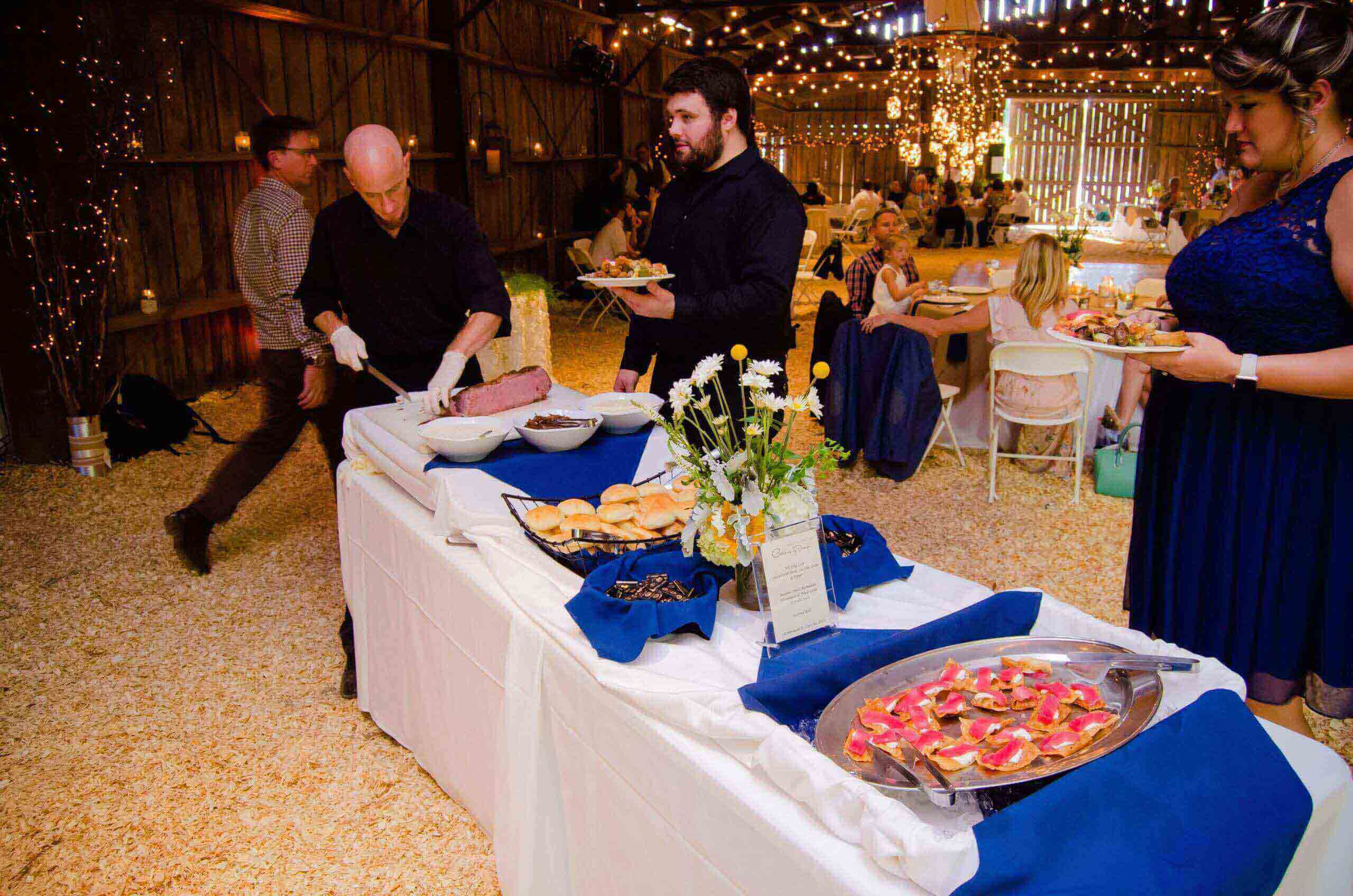 raleigh wedding catering