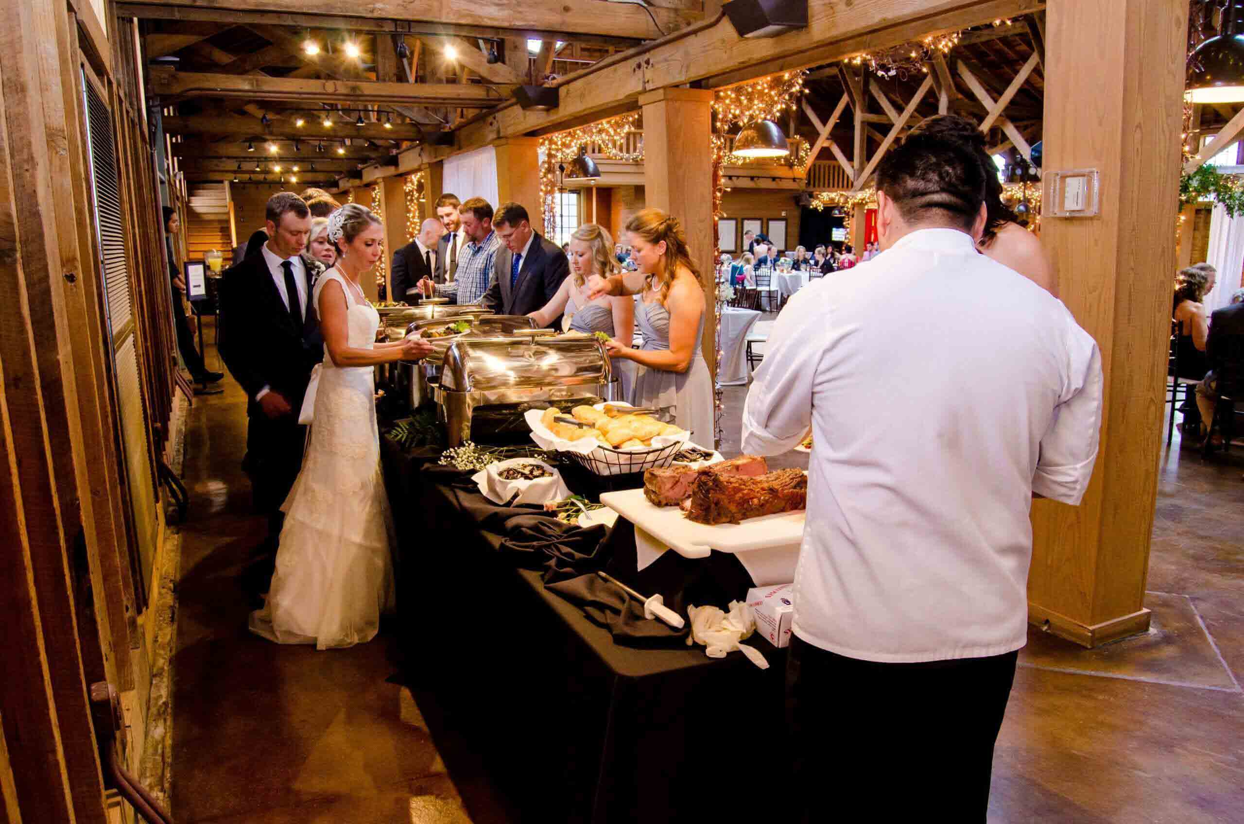raleigh wedding catering