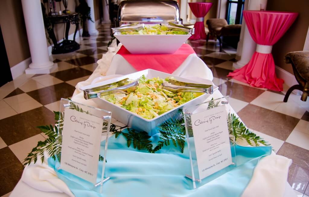 raleigh wedding catering