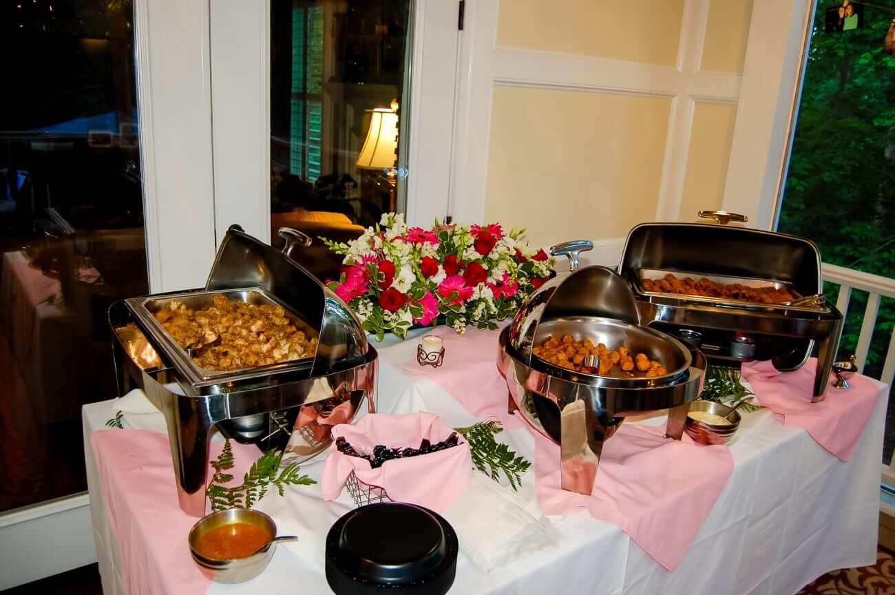 social event catering in Raleigh NC graduation party food