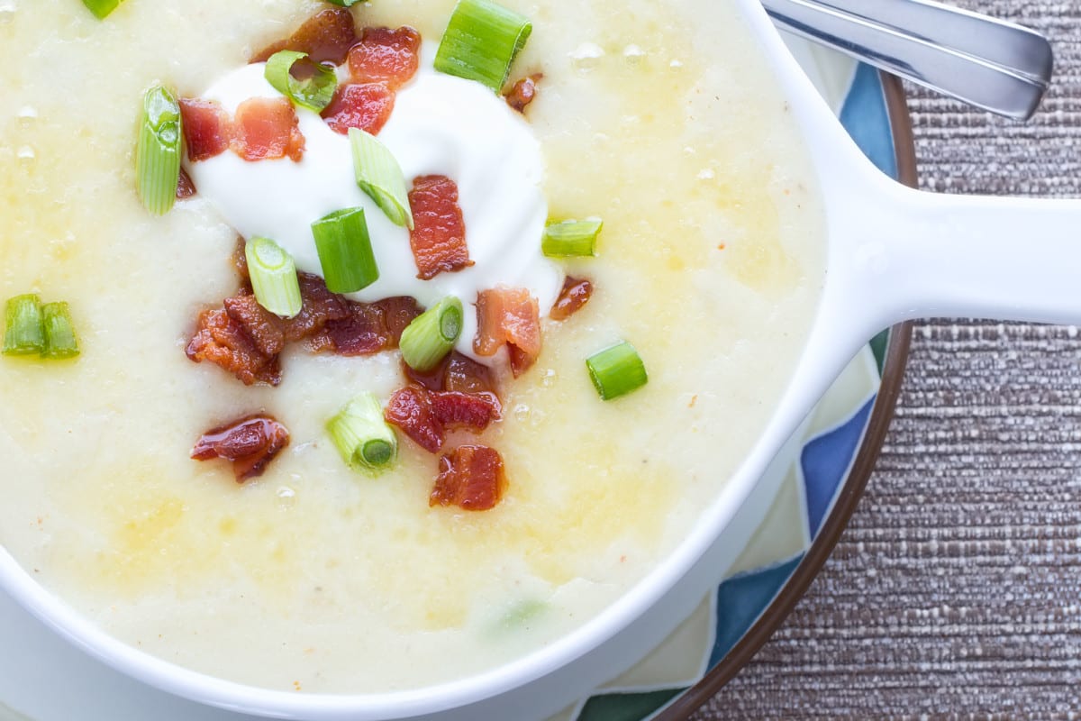 Gluten Free Potato And Bacon Soup